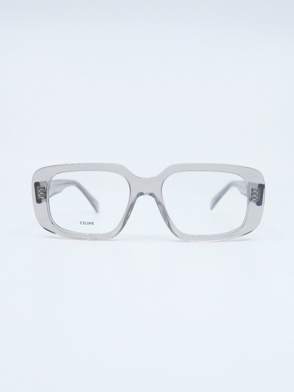 Celine CL501431 020 54mm Clear Grey, Rectangular New  Eyeglasses Frames.